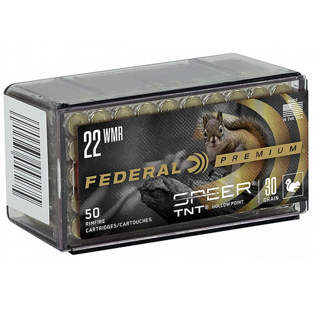 Federal Premium V-Shok Speer TNT .22 WMR