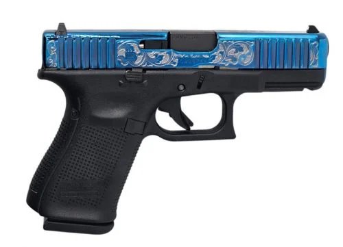 Glock 19 Gen 5 Compact 9mm Blue Pistol