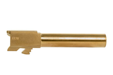 SMITH DEFENSE - 9MM G19 Barrel - Gold/TiN