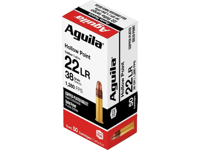 Aguila Super Extra High Velocity 22LR Ammo 38 Grain Plated Hollow Point Aguila Super Extra High Velocity 22LR Ammo 38 Grain Plated Hollow Point - Glock Switches - Indiana Gun Shop