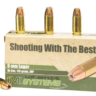 IMI 9mm Luger Ammo 115 Grain Jacketed Hollow Point - Ammunition | Indiana Gun Shop