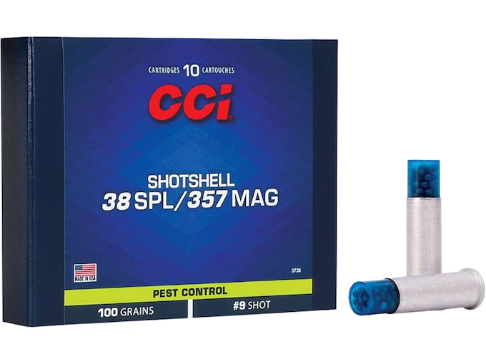 New CCI Shotshell 38 Special Ammo 100 Grain Lead Shot 200 rounds New CCI Shotshell 38 Special Ammo 100 Grain Lead Shot 200 rounds - Ammunition - Indiana Gun Shop