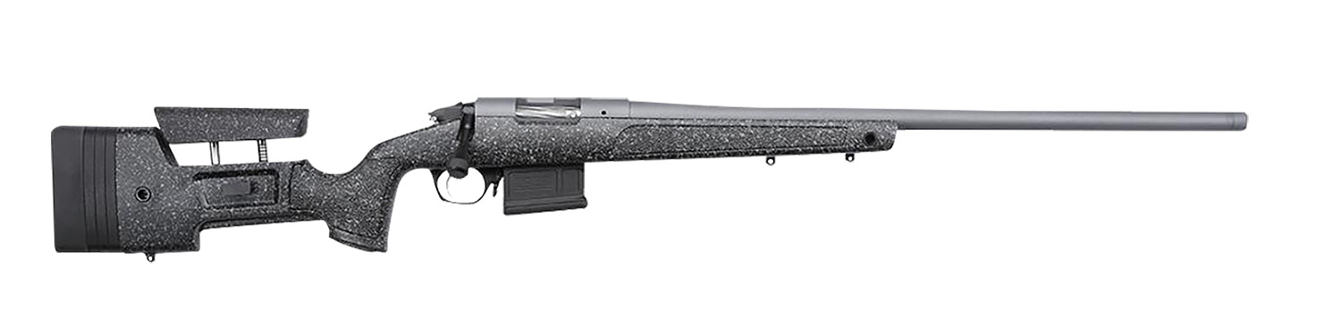 Bergara Rifles BPR20300PRCM Premier HMR Pro 300 PRC 5+1 26″ Threaded Barrel, Tactical Gray Cerakote, Black with Gray Fleck Stock Bergara Rifles BPR20300PRCM Premier HMR Pro 300 PRC 5+1 26″ Threaded Barrel, Tactical Gray Cerakote, Black with Gray Fleck Stock - Bolt Action Rifles - Indiana Gun Shop