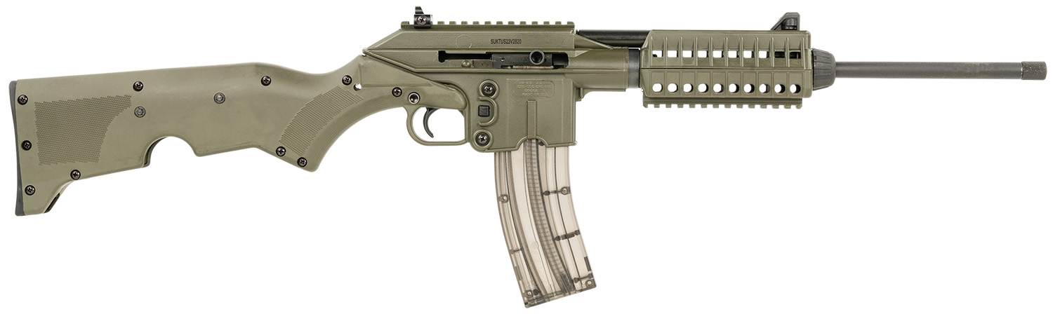 KelTec SU22CA .22 LR 16.10″ 26+1 Threaded Barrel OD Green KelTec SU22CA .22 LR 16.10″ 26+1 Threaded Barrel OD Green - Semi Auto Rifles - Indiana Gun Shop