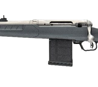 Savage Arms 32516 110 Ridge Hunter 300 Win Mag 5+1 20″ Heavy Barrel, Flat Dark Gray Adj LOP Synthetic Stock, Left Hand - Bolt Action Rifles | Indiana Gun Shop