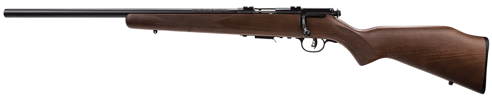 Savage Arms 96717 93R17 GLV Full Size 17 HMR 5+1 21″ Matte Black Heavy Varmint Barrel, Matte Black Drilled & Tapped Carbon Steel Receiver, Satin Hardwood Fixed Stock, Left Hand Savage Arms 96717 93R17 GLV Full Size 17 HMR 5+1 21″ Matte Black Heavy Varmint Barrel, Matte Black Drilled & Tapped Carbon Steel Receiver, Satin Hardwood Fixed Stock, Left Hand - Bolt Action Rifles - Indiana Gun Shop