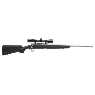 Savage Arms Axis II XP Rifle 7mm-08 Rem 4rd Magazine 22″ Stainless Barrel Black with Scope - Bolt Action Rifles | Indiana Gun Shop