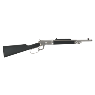 Taylor’s 1892 Alaskan Chrome Rifle .357 Mag 5rd Capacity 16″ 5/8×24 Threaded Barrel Black - Lever Action Rifles | Indiana Gun Shop